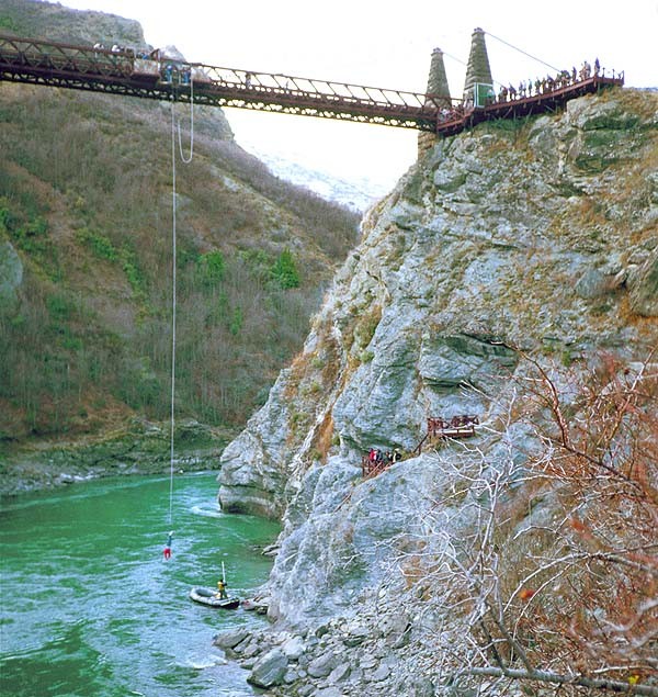 Bungy jumping – the craziest in New Zealand  - ảnh 1